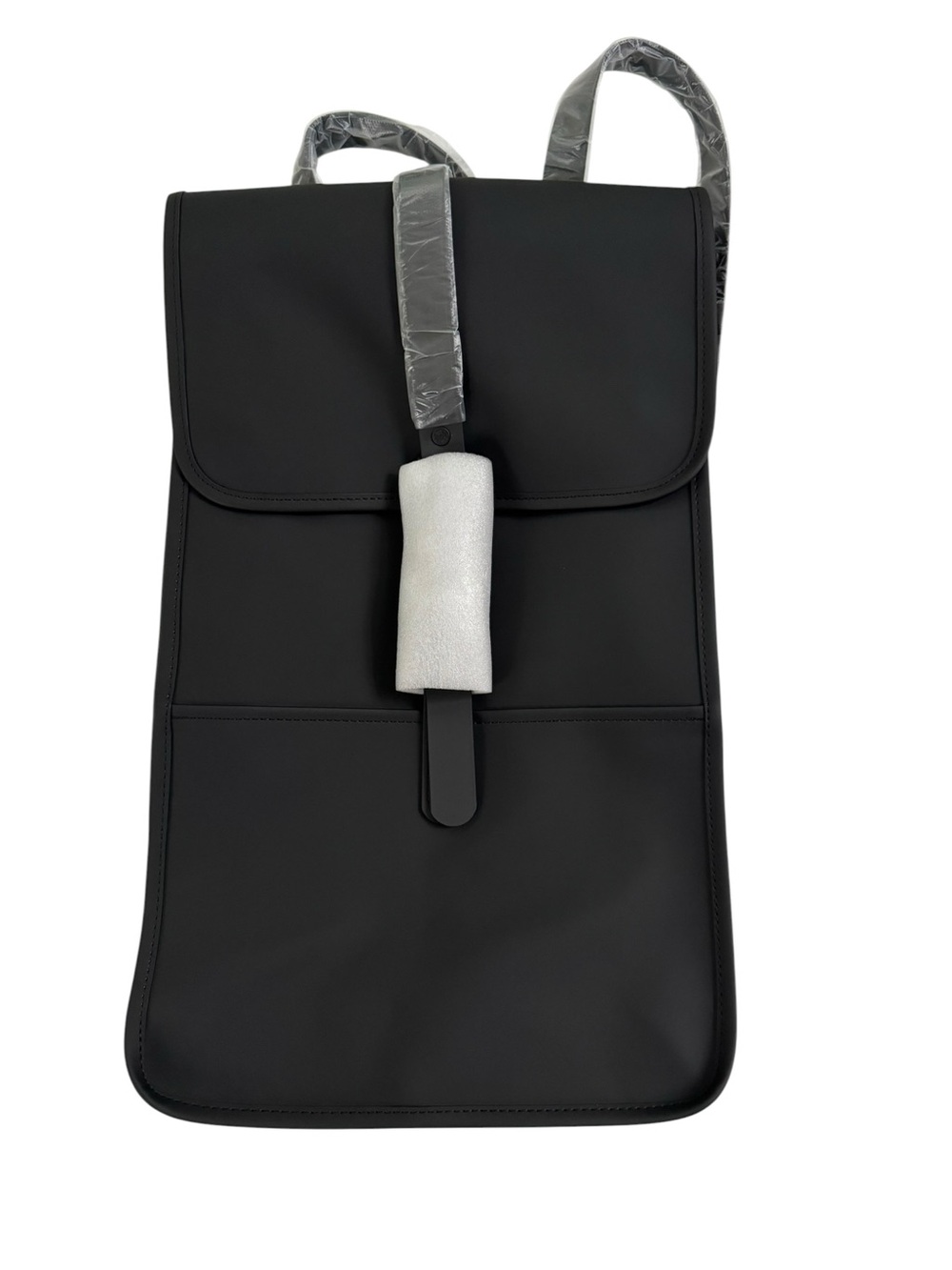 NWT Rains Waterproof Backpack Black - Picture 12 of 15